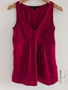 Y2K Silk V-Neck Empire-Waist Camisole
